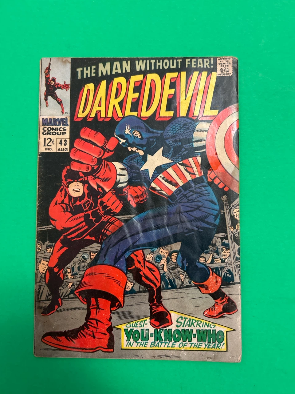 Daredevil #43 Comic Book - Marvel Comics