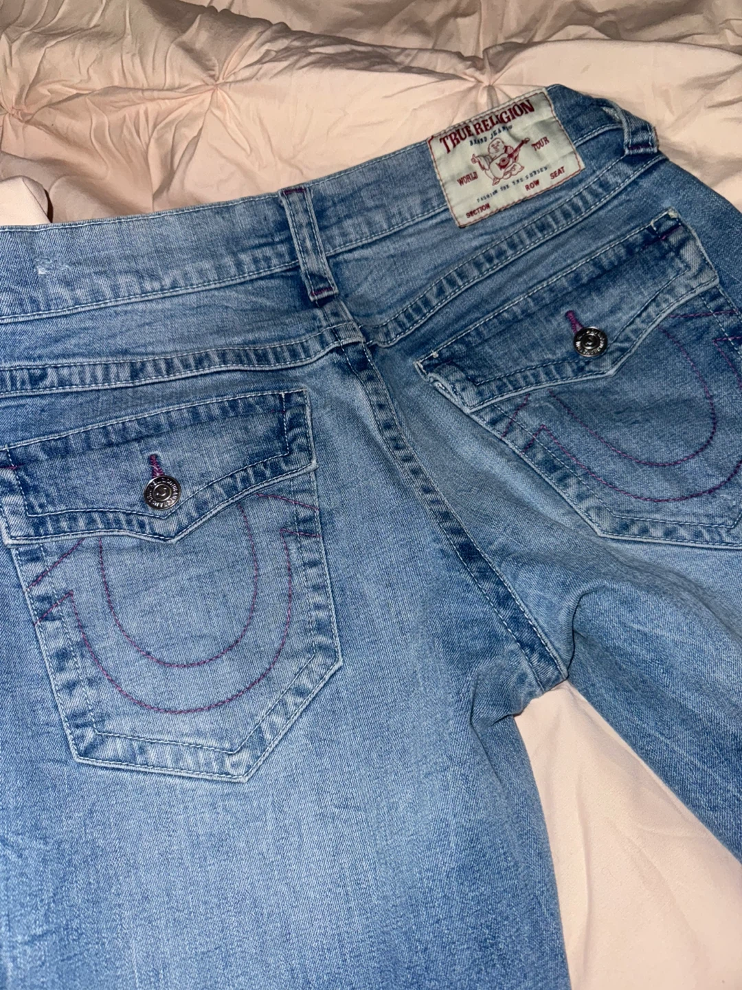 True Religion Geno Relaxed Slim Jeans Size 33