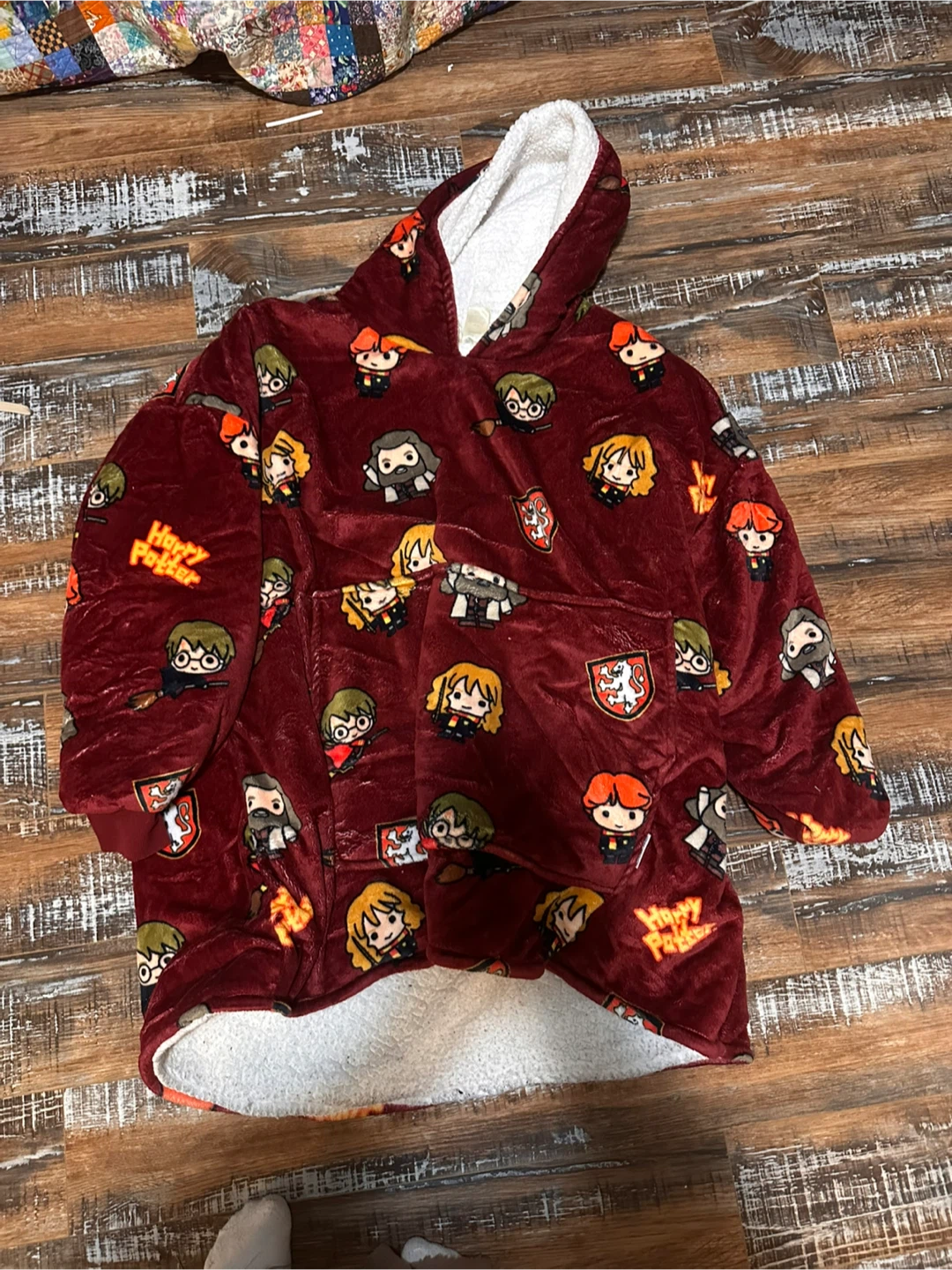 Harry Potter Hooded wearable Blanket - photo 3