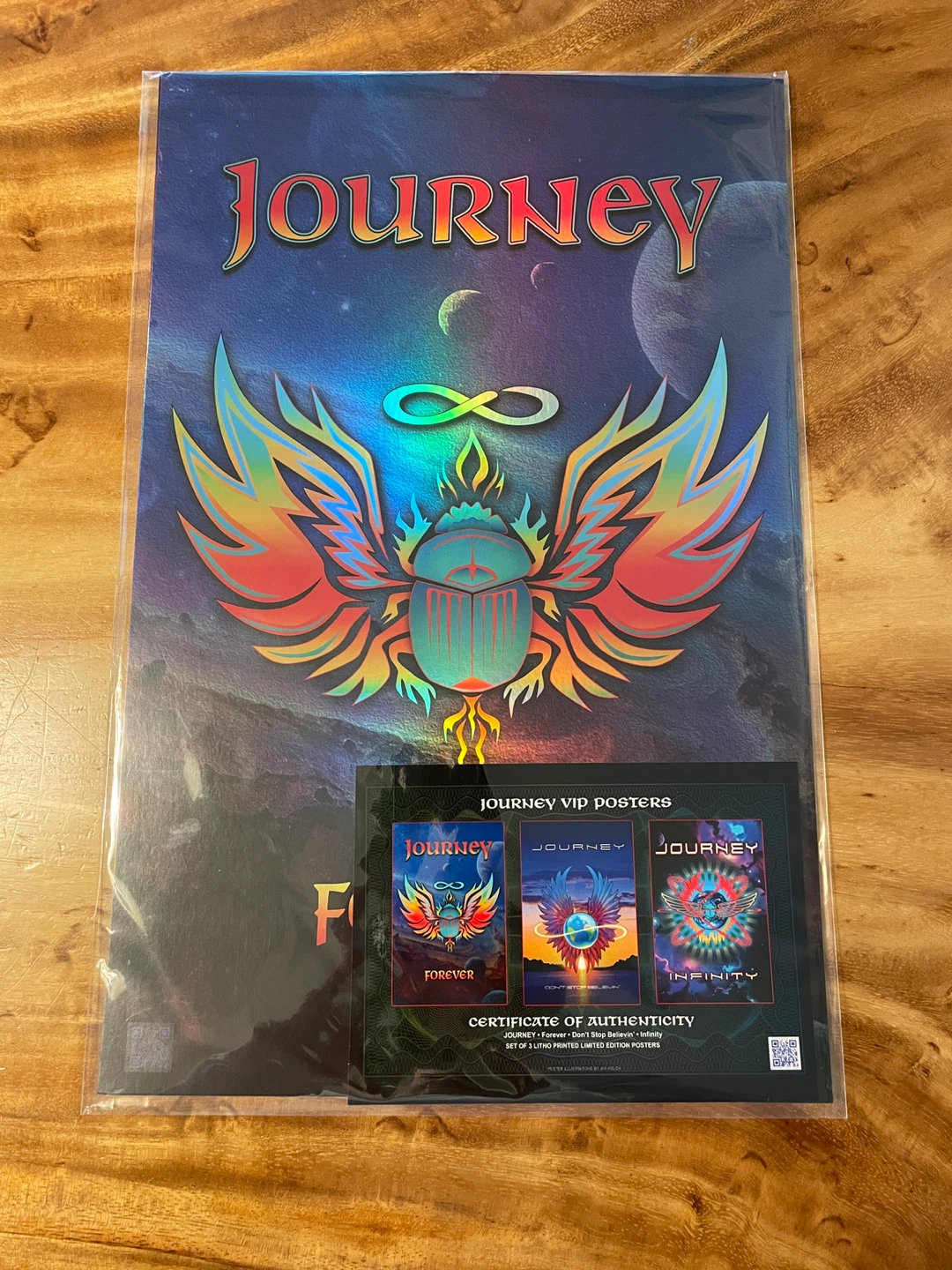 Journey VIP Poster Set of 3 Forever. New - photo 2