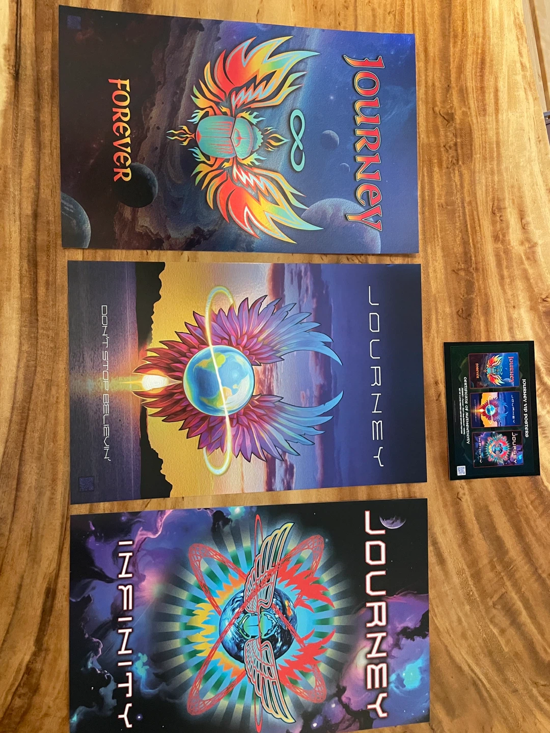 Journey VIP Poster Set of 3 Forever. New - photo 3