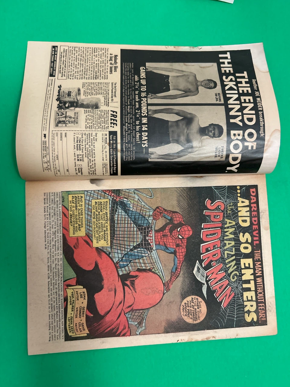 Daredevil #77 Amazing Spider-Man Comic Book - photo 2