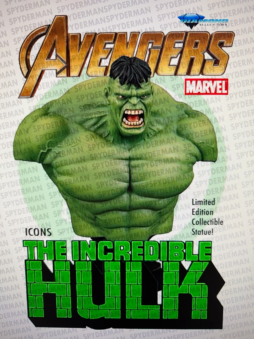Marvel Icons The Incredible Hulk Bust