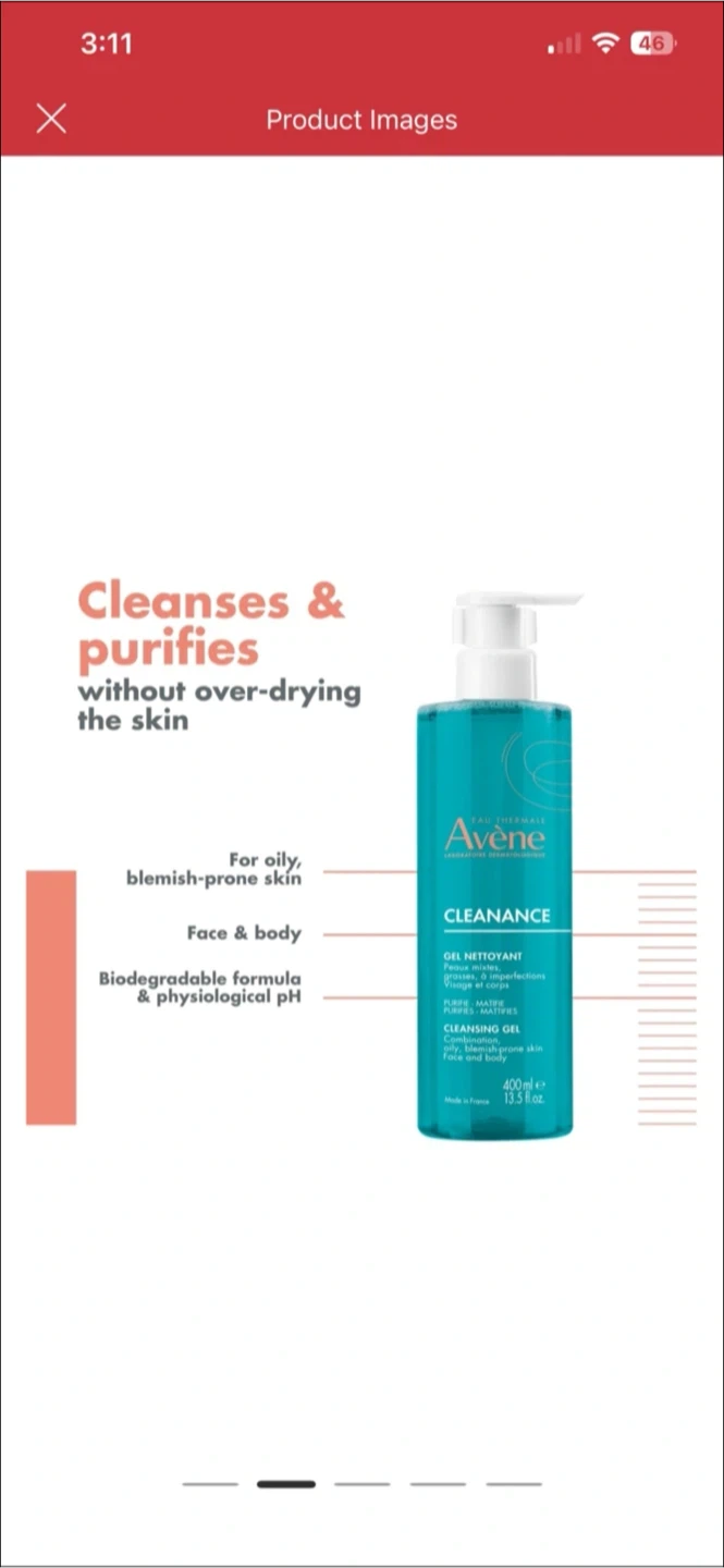🆕 Avene Cleanance Cleansing Gel / Cleansing form 400ml ✨ - photo 3