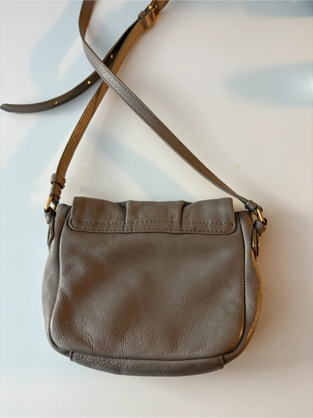 Marc by Marc Jacobs Grey Leather Crossbody Bag - photo 2