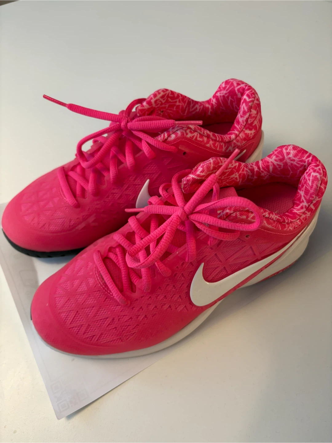 Nike Zoom Pink Tennis Shoes