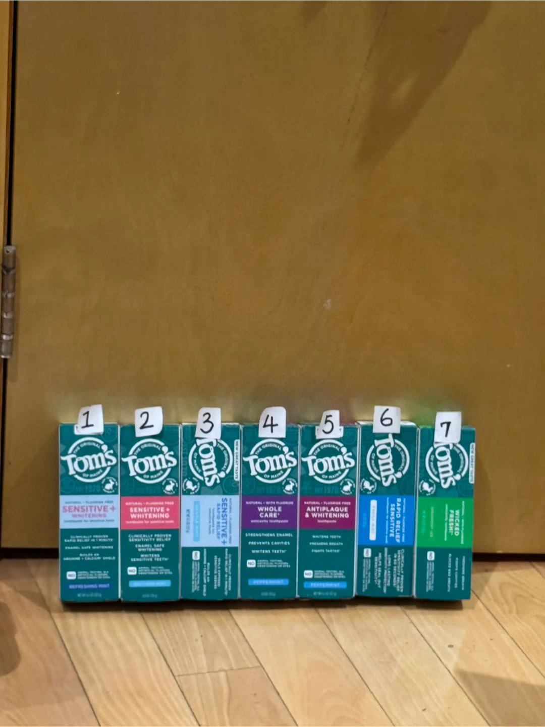 Tom's of Maine Toothpaste Bundle - 7 Tubes