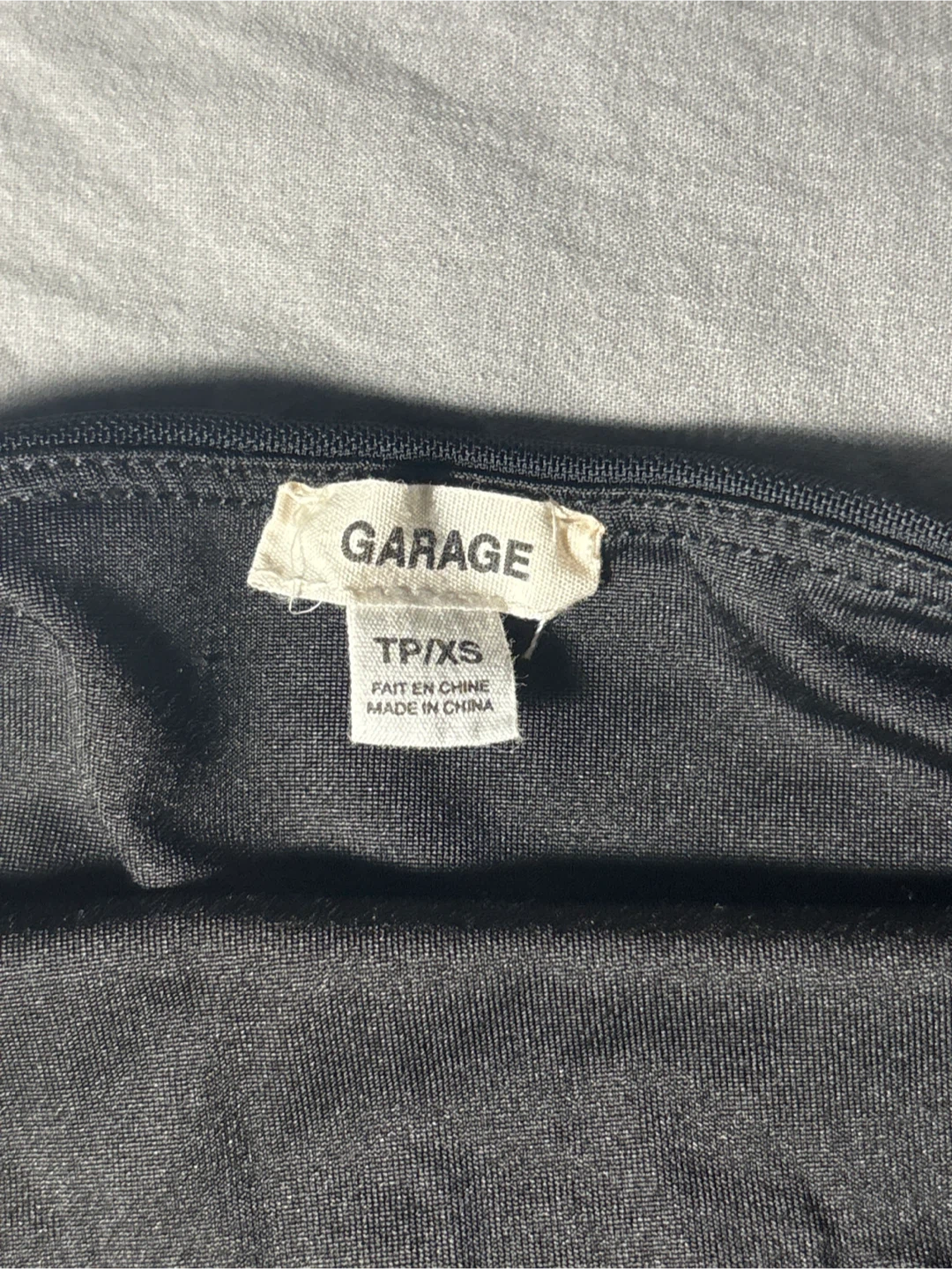 Garage Black Halter Dress TP/XS - photo 3