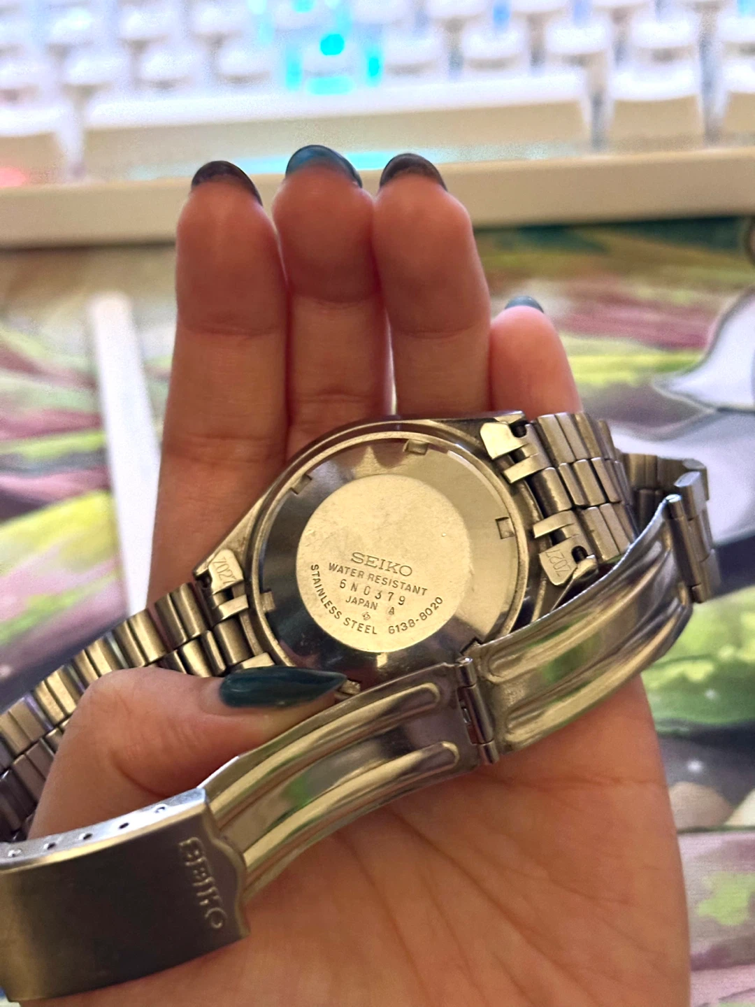 Vintage Seiko 5 Automatic Panda Chronograph - photo 2