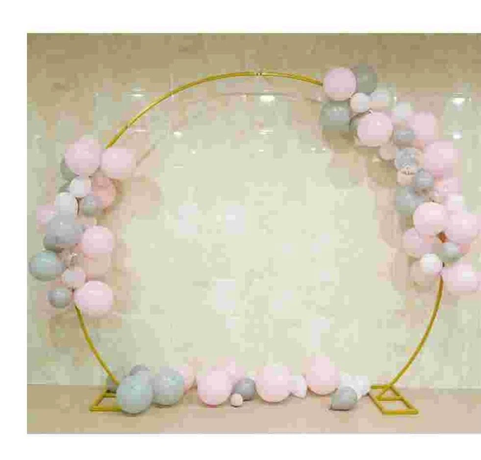 9.2Ft) Round Wedding Arch Backdrop Stand