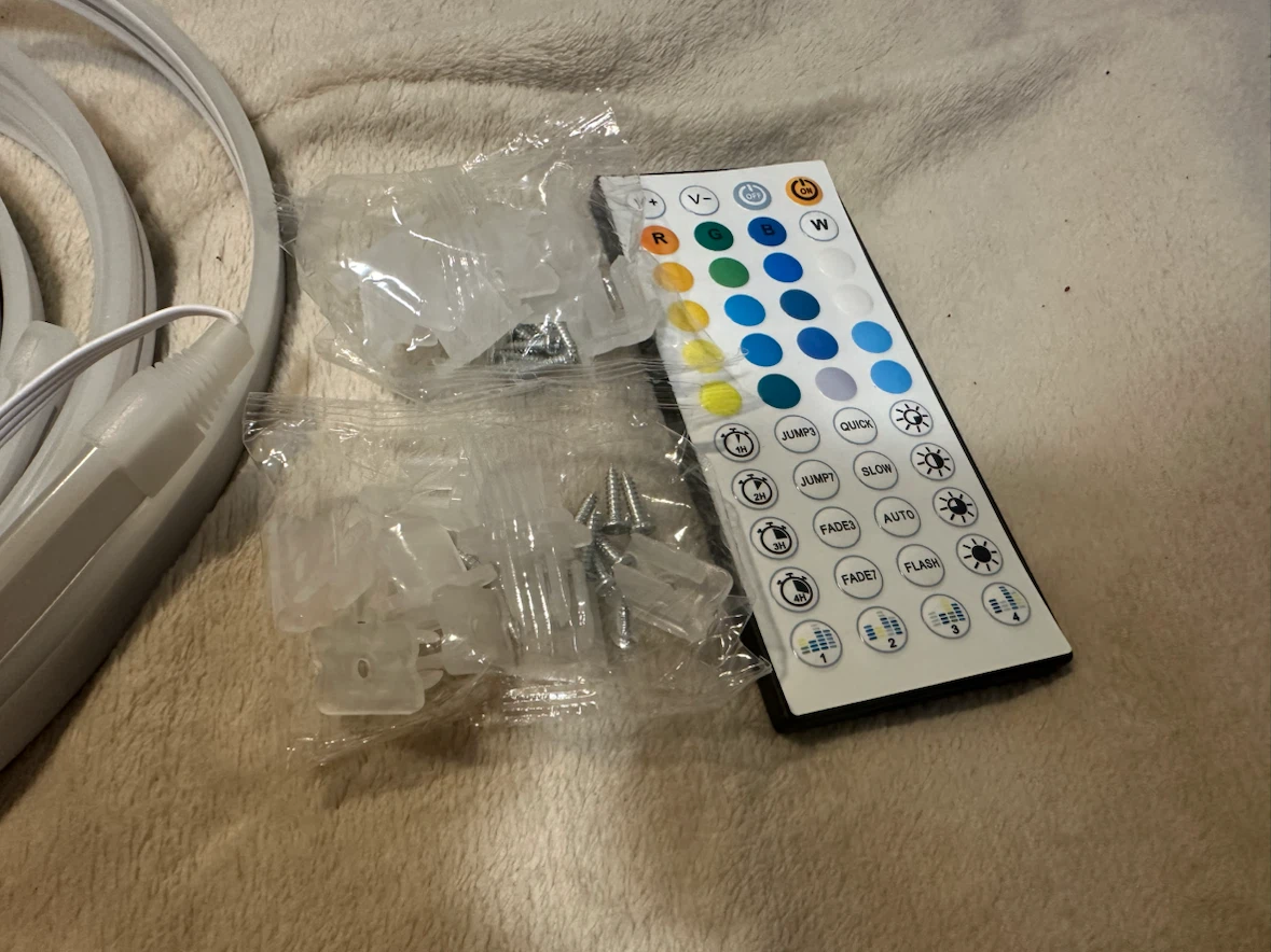 LED Strip Light Kit with Remote - photo 2