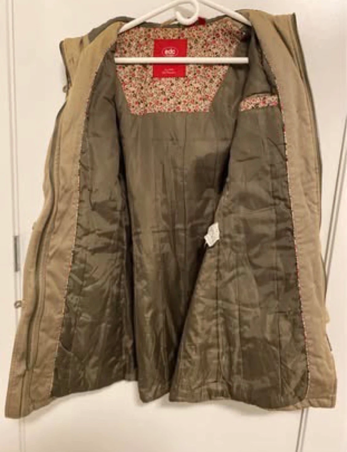 EDC by Esprit Khaki Parka Jacket XS - photo 3