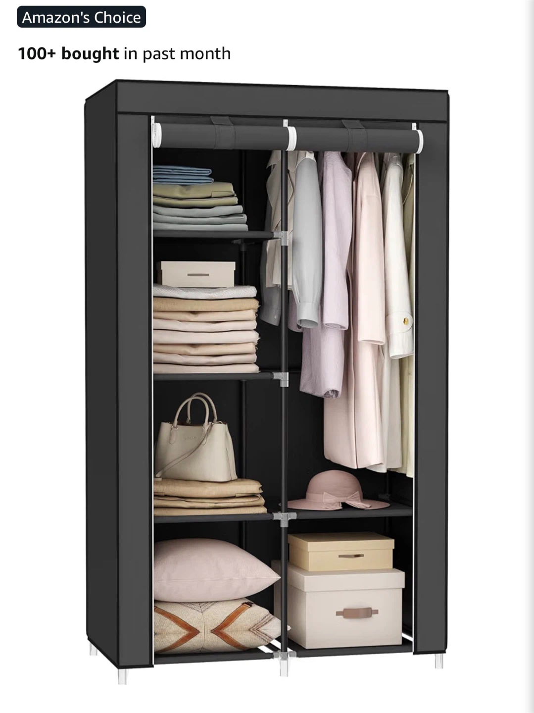Portable Wardrobe Storage Closet