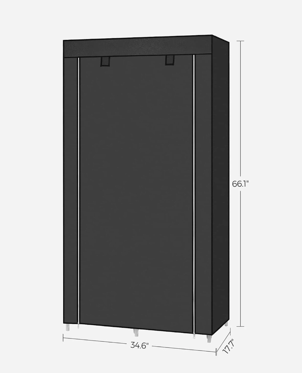 Portable Wardrobe Storage Closet - photo 2
