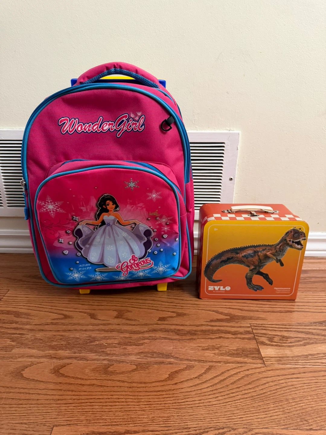School Bag with Wheels and Lunch Box / Pencil Case - photo 3