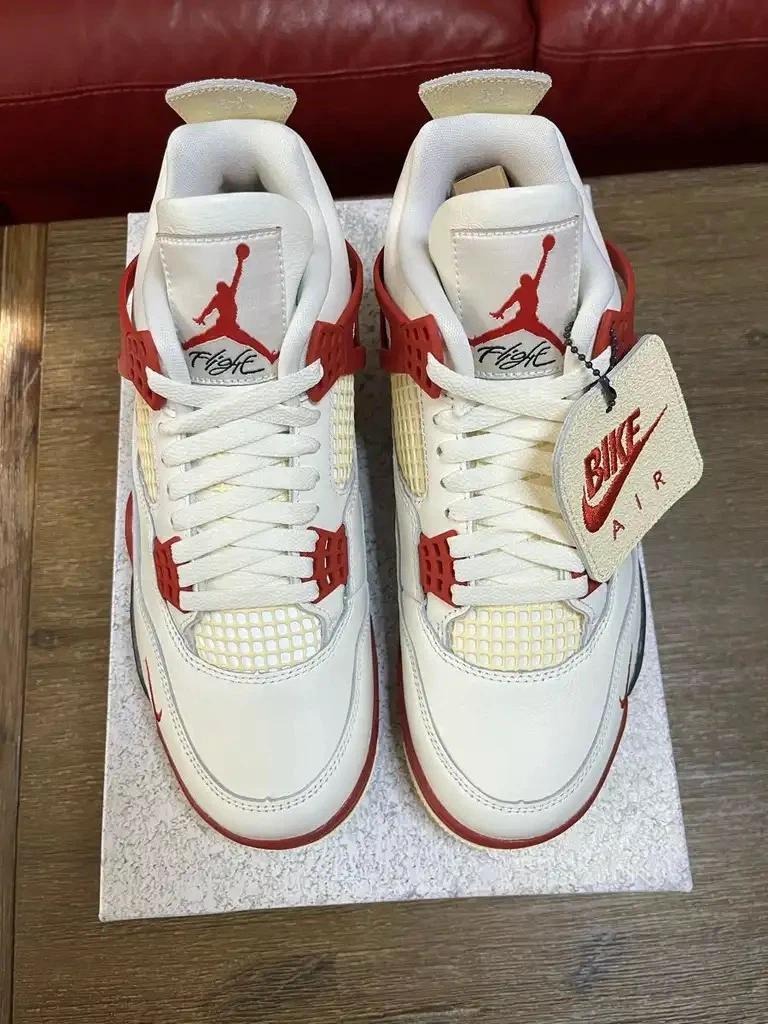 Nigel Sylvester Jordan 4 “Brick After Brick” Sail Cinnabar