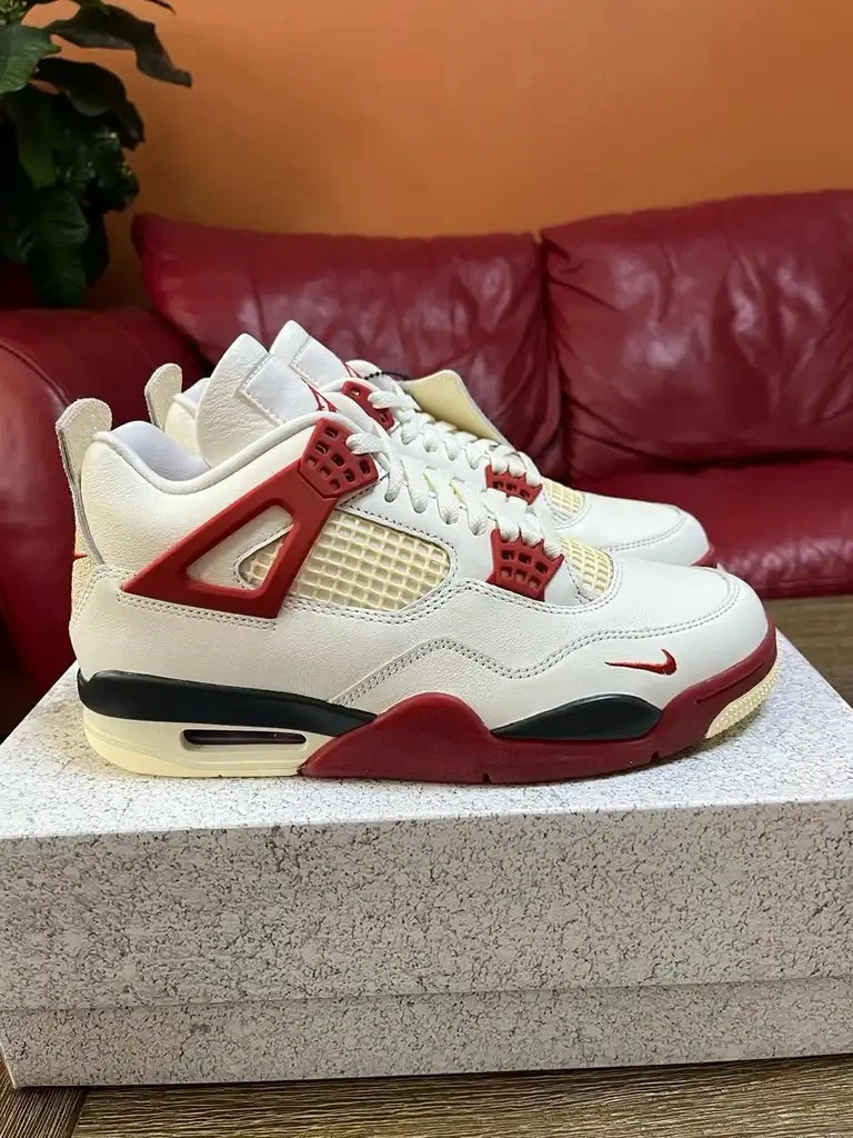 Nigel Sylvester Jordan 4 “Brick After Brick” Sail Cinnabar - photo 3