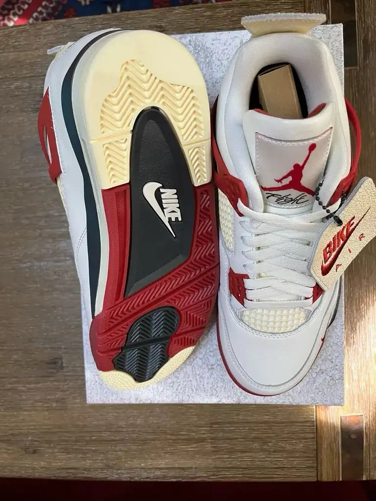 Nigel Sylvester Jordan 4 “Brick After Brick” Sail Cinnabar - photo 4