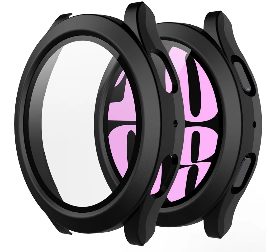 Misxi 2-Pack Hard Case for Samsung Galaxy Watch6 40mm