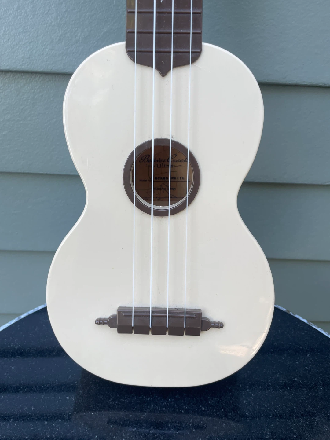 Beavercreek Ulina white soprano ukulele - photo 2