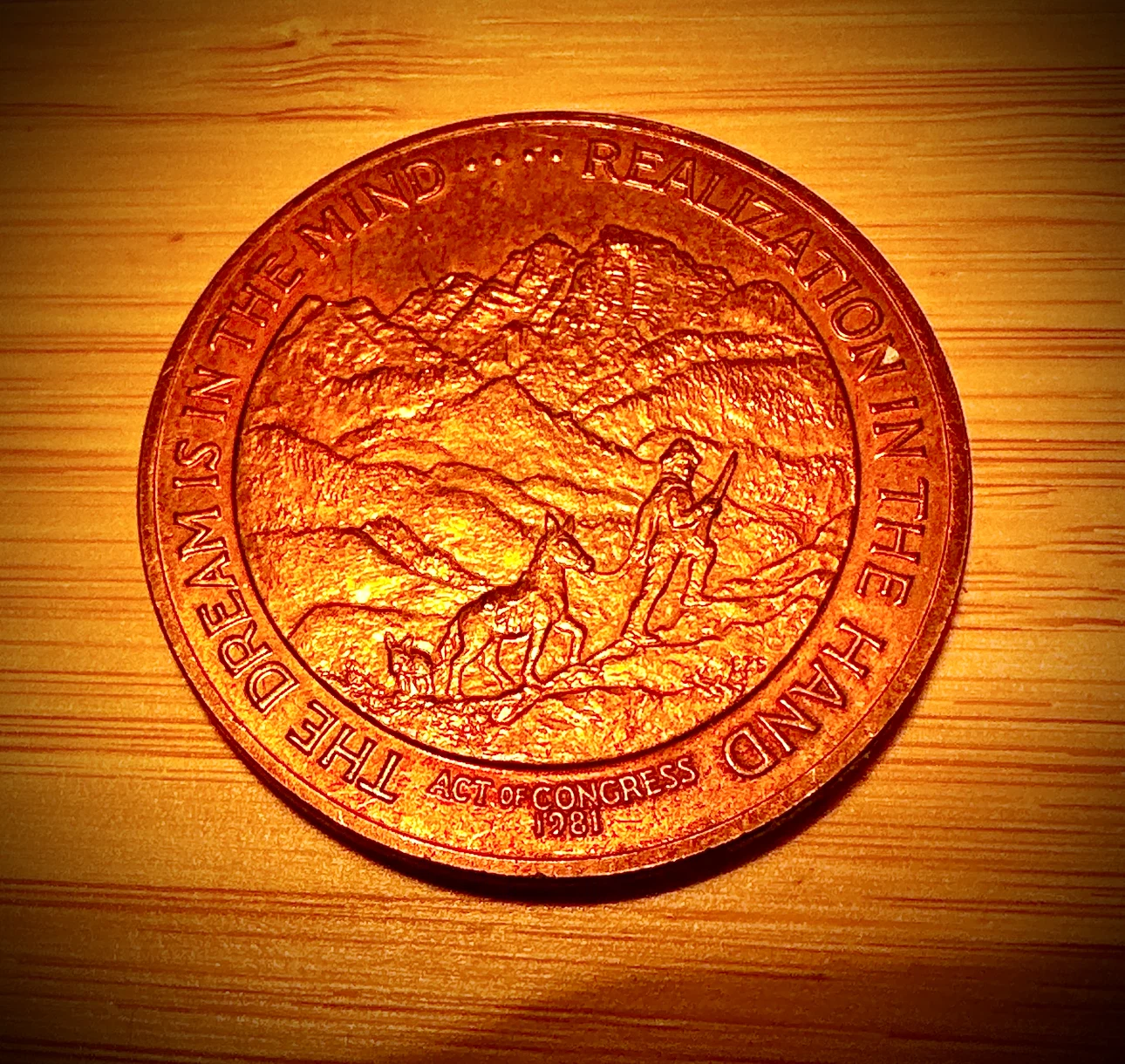 Vintage Louis L'Amour Coin - photo 2