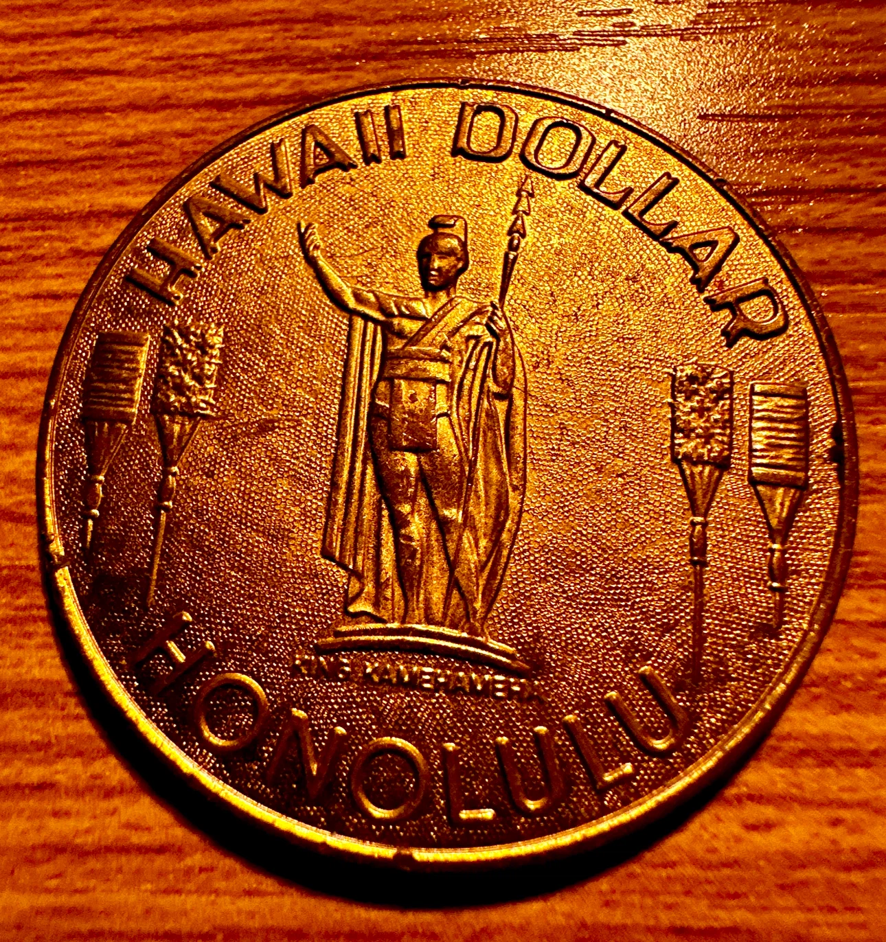Vintage Hawaii Dollar - Waikiki Beach