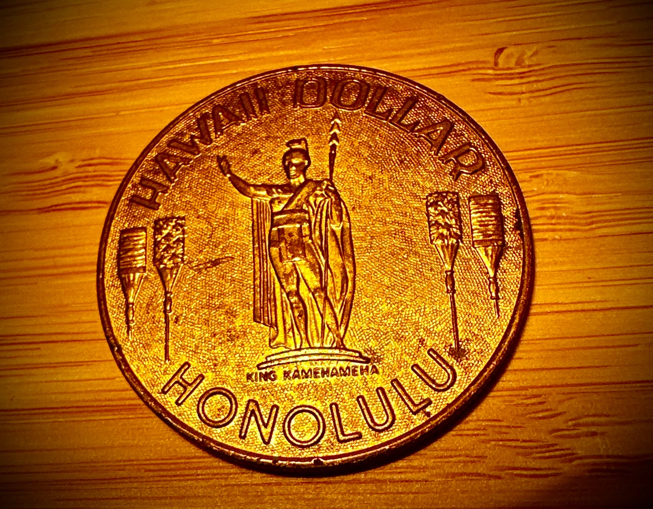 Vintage Hawaii Dollar - Waikiki Beach - photo 2