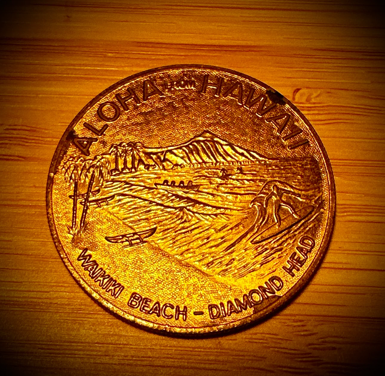 Vintage Hawaii Dollar - Waikiki Beach - photo 3