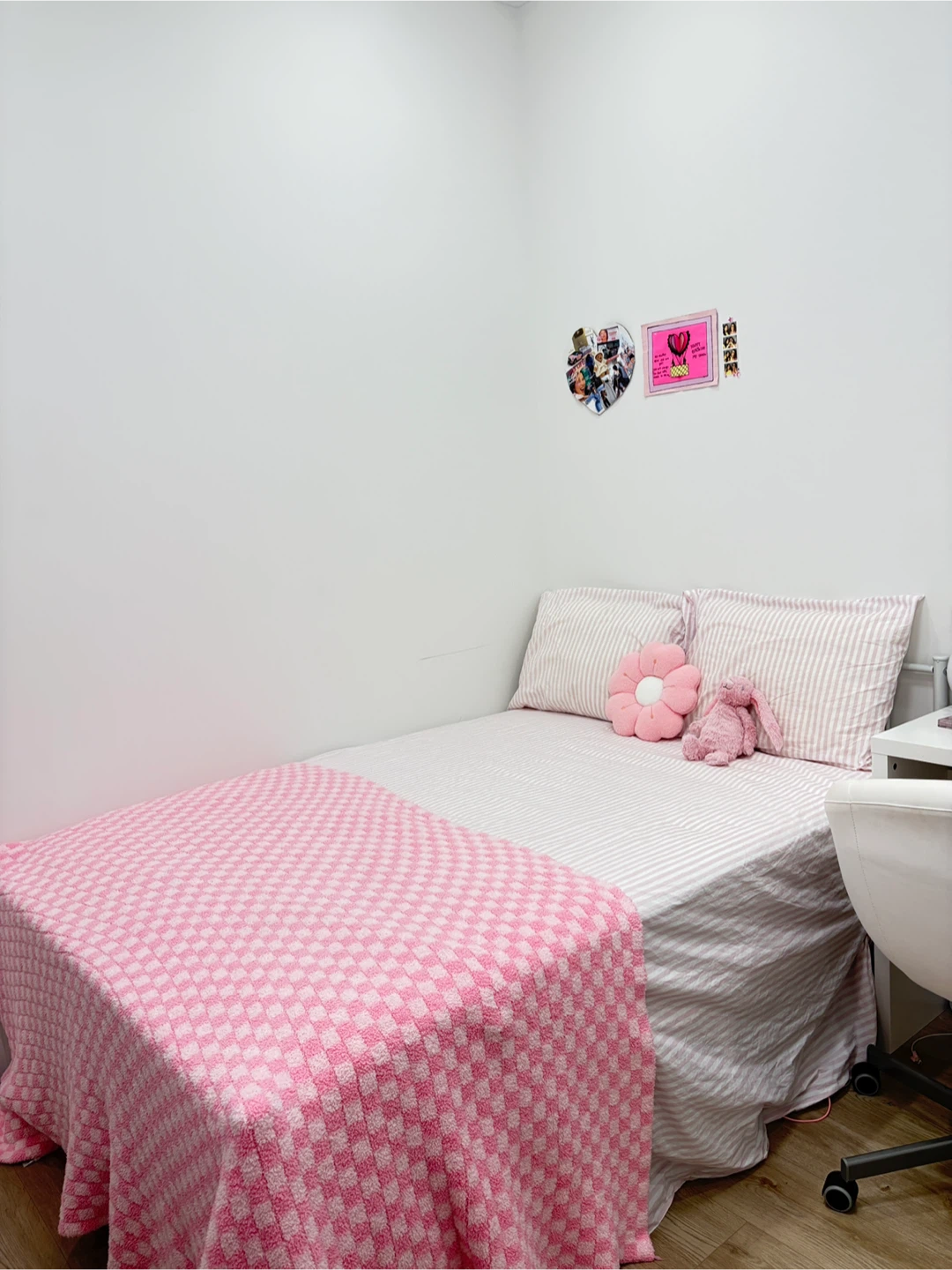 Double Bed Frame with mattress 12 inches