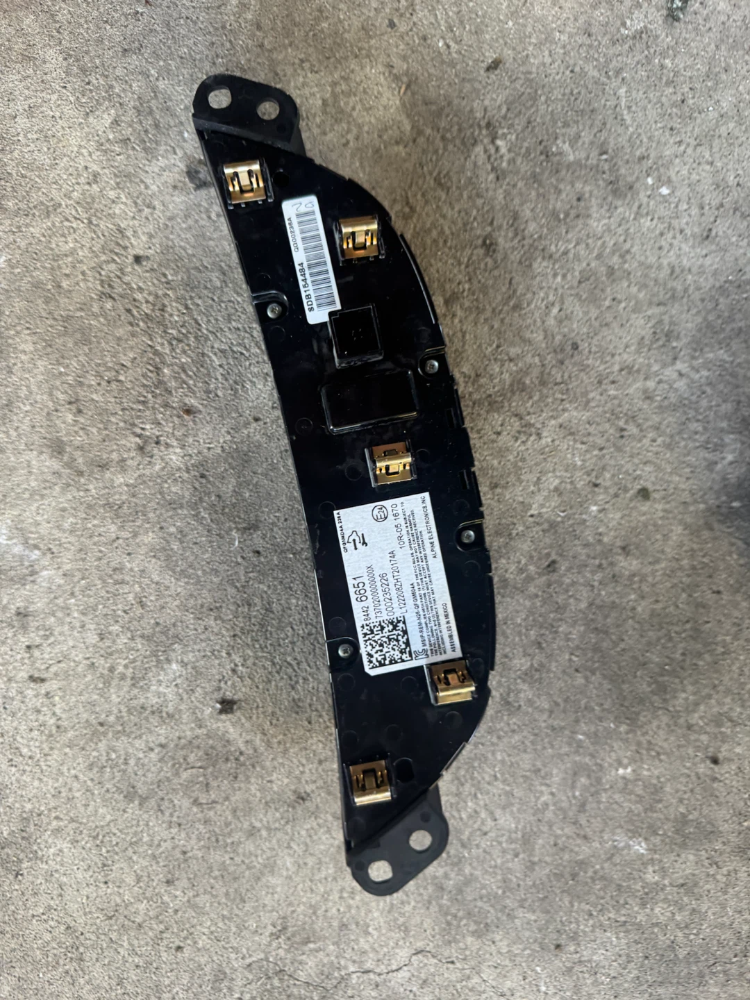 HVAC Temperature Control Panel - photo 2