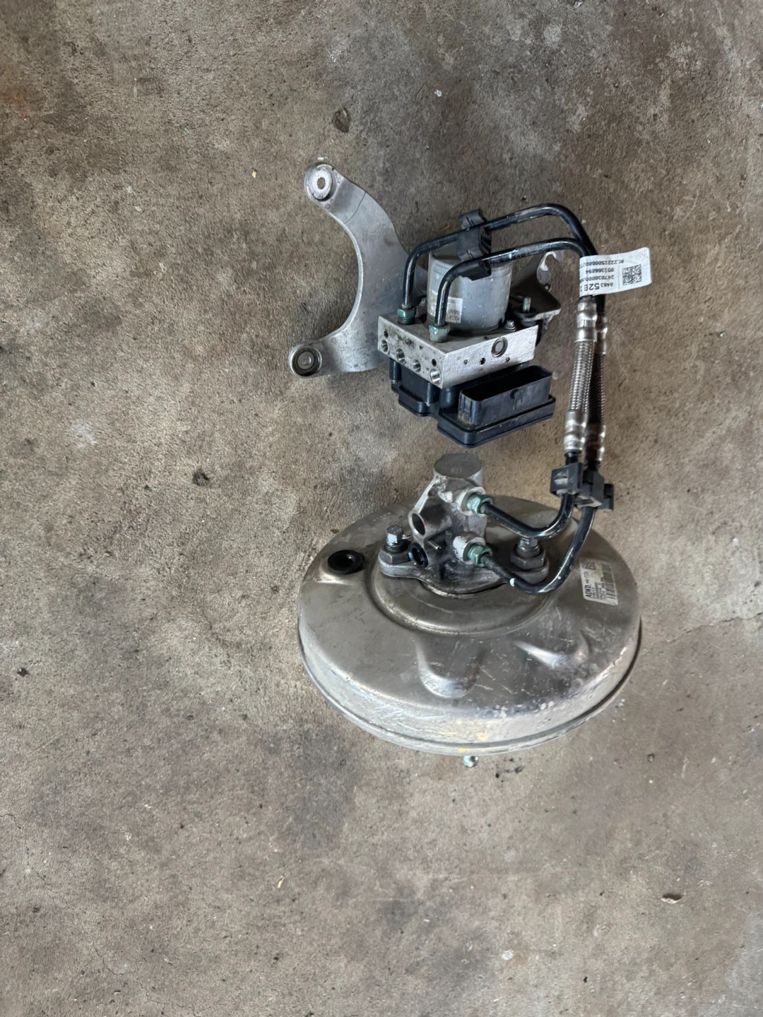 power brake booster assembly