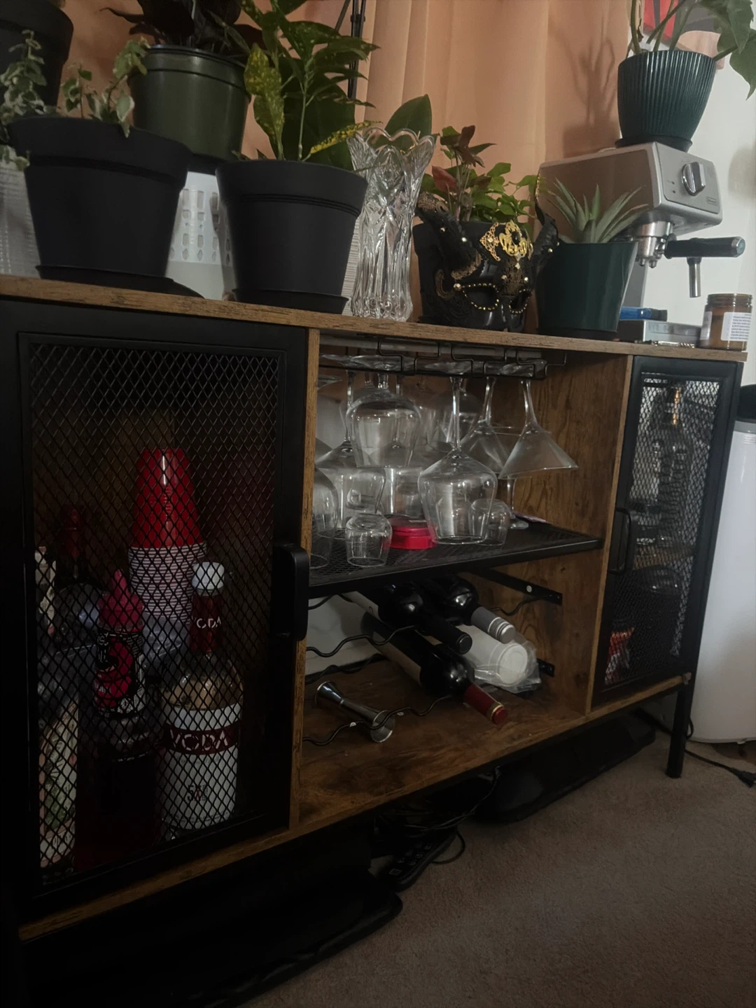 Industrial Sideboard Cabinet with Doors - photo 3