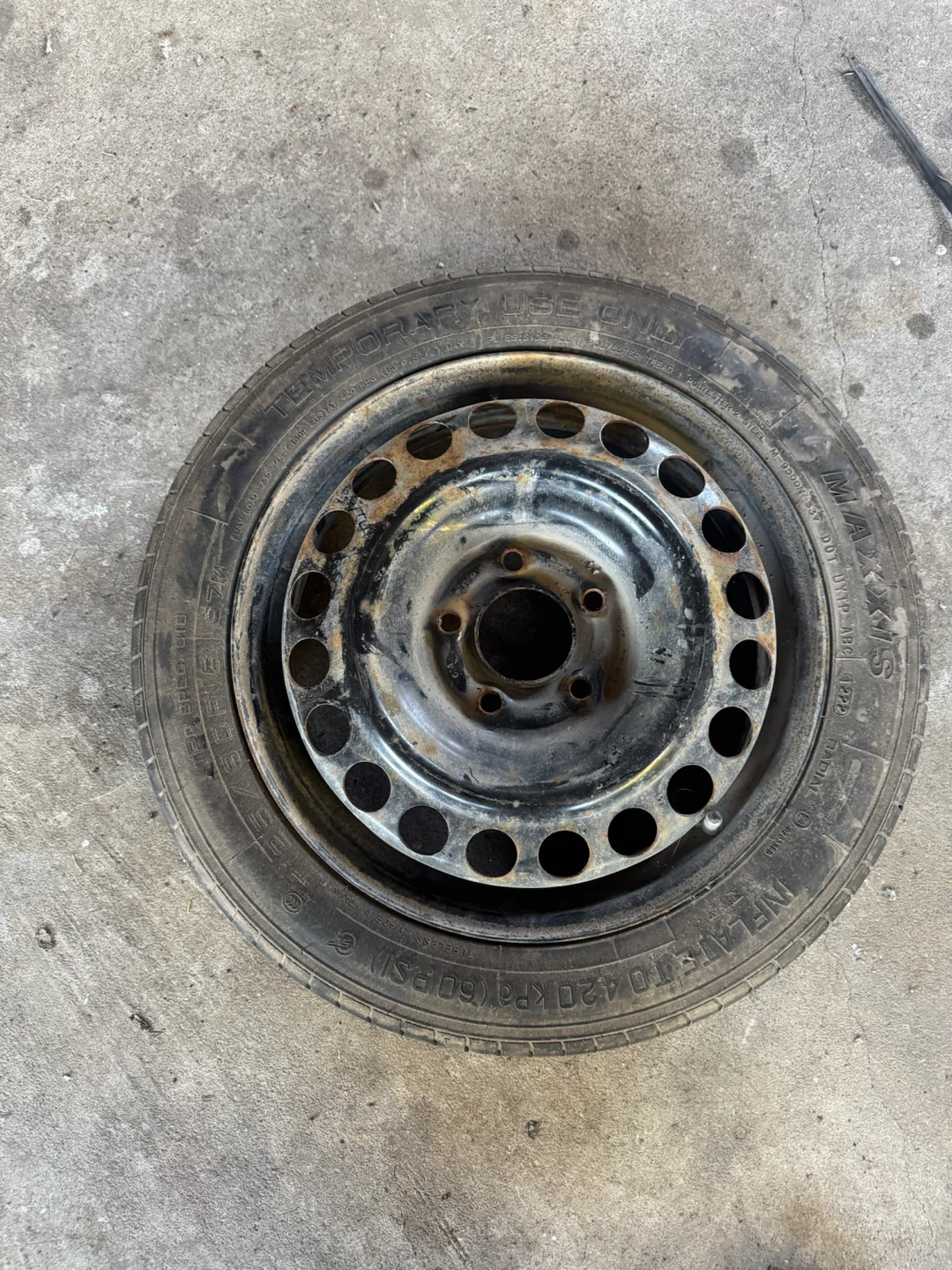 Maxxis Temporary Use Spare Tire