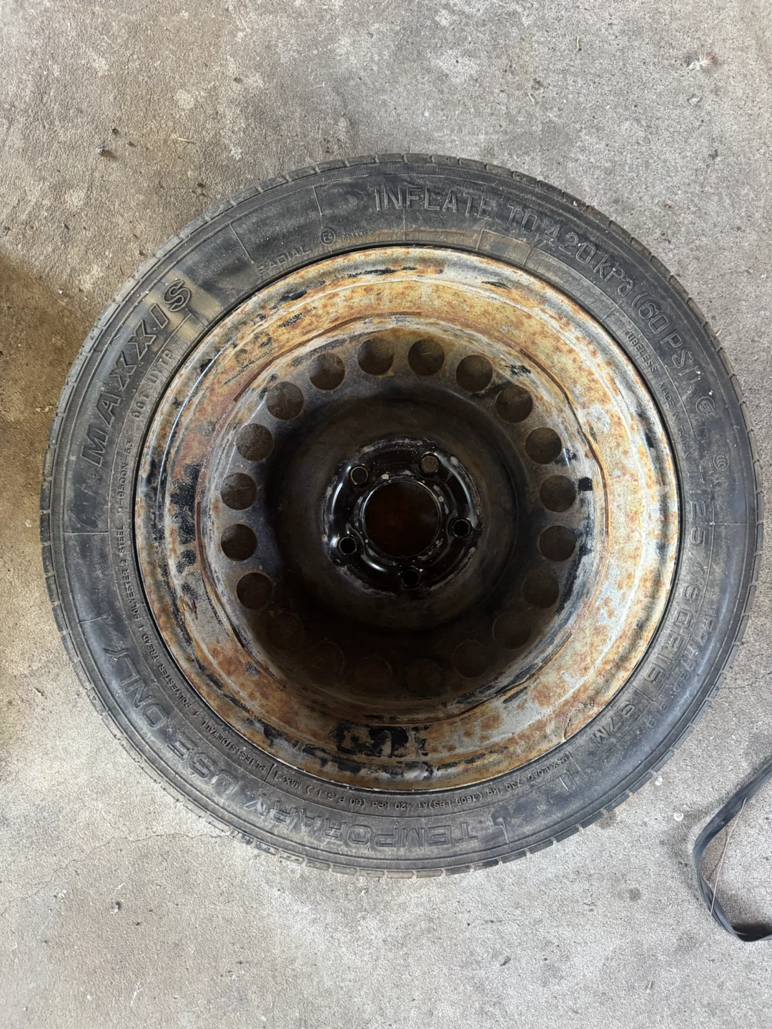 Maxxis Temporary Use Spare Tire - photo 2