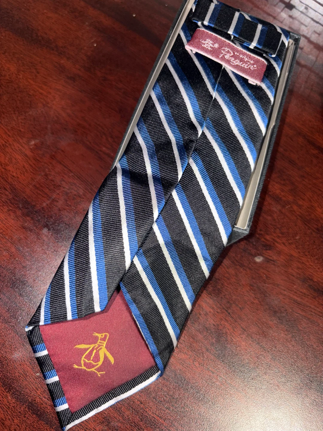 Original Penguin Striped Necktie - photo 3