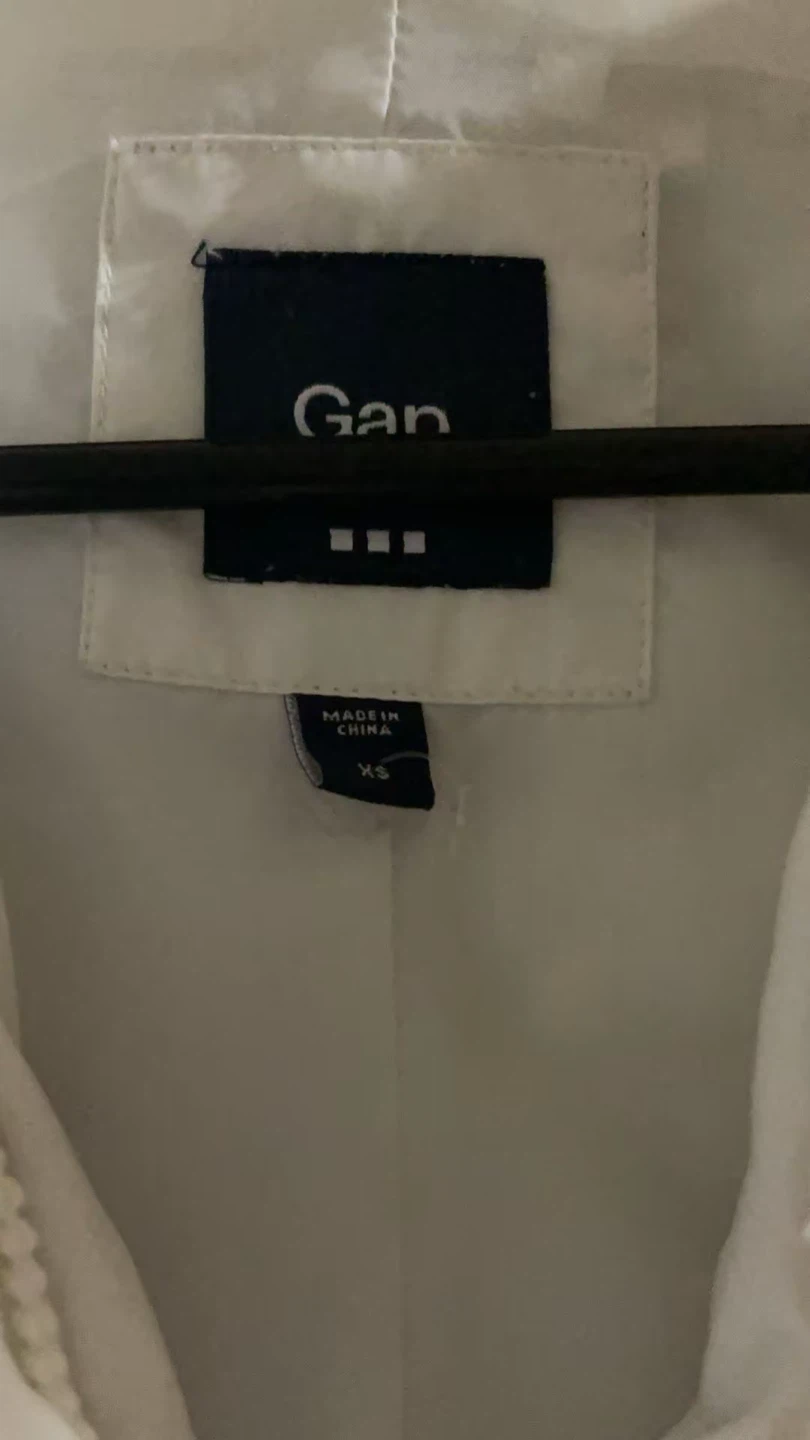 Gap White Puffer Jacket - Size XS - photo 3