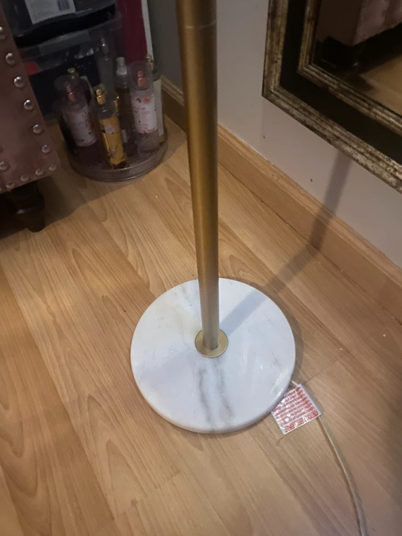 Gold Leaf Floor Lamp - photo 4