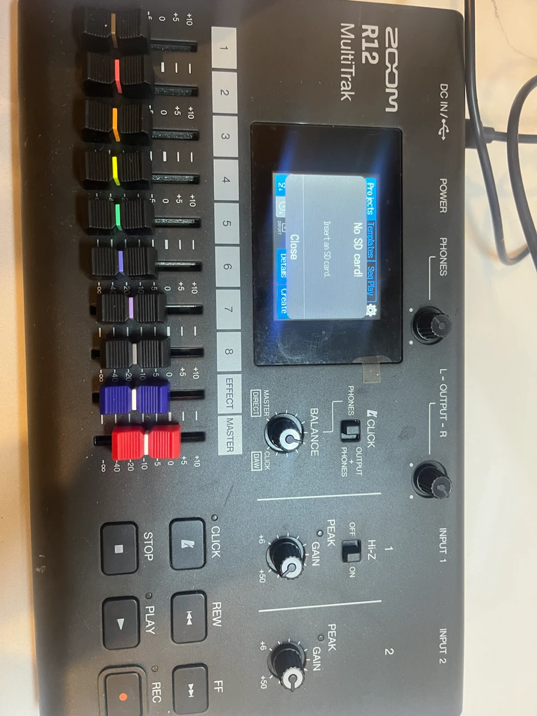 ZOOM R12 MultiTrak Portable Production Studio - photo 3