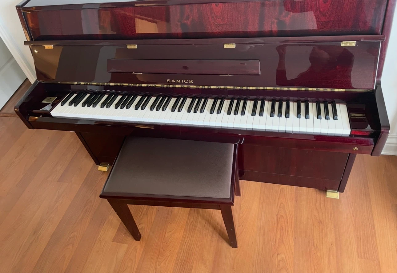 Samick Upright Piano Su-105 with Bench - photo 2