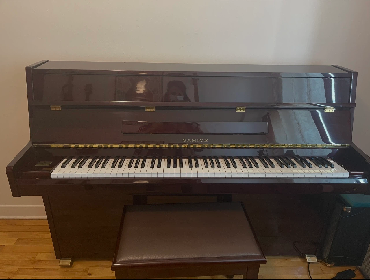 Samick Upright Piano Su-105 with Bench - photo 3