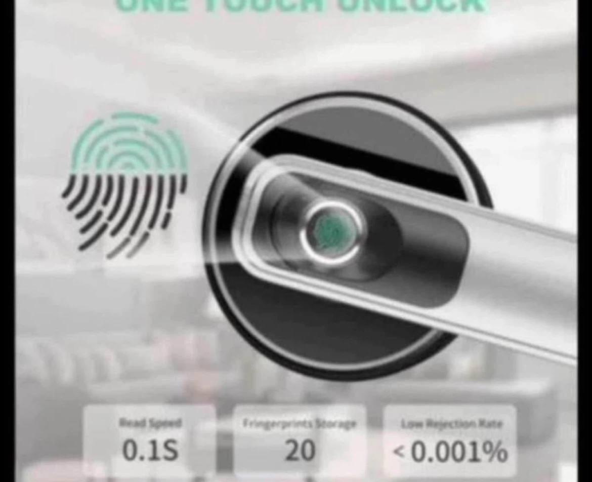 Biometric Door Lever Lock - photo 2