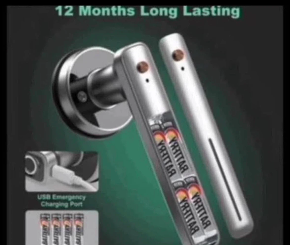 Biometric Door Lever Lock - photo 5