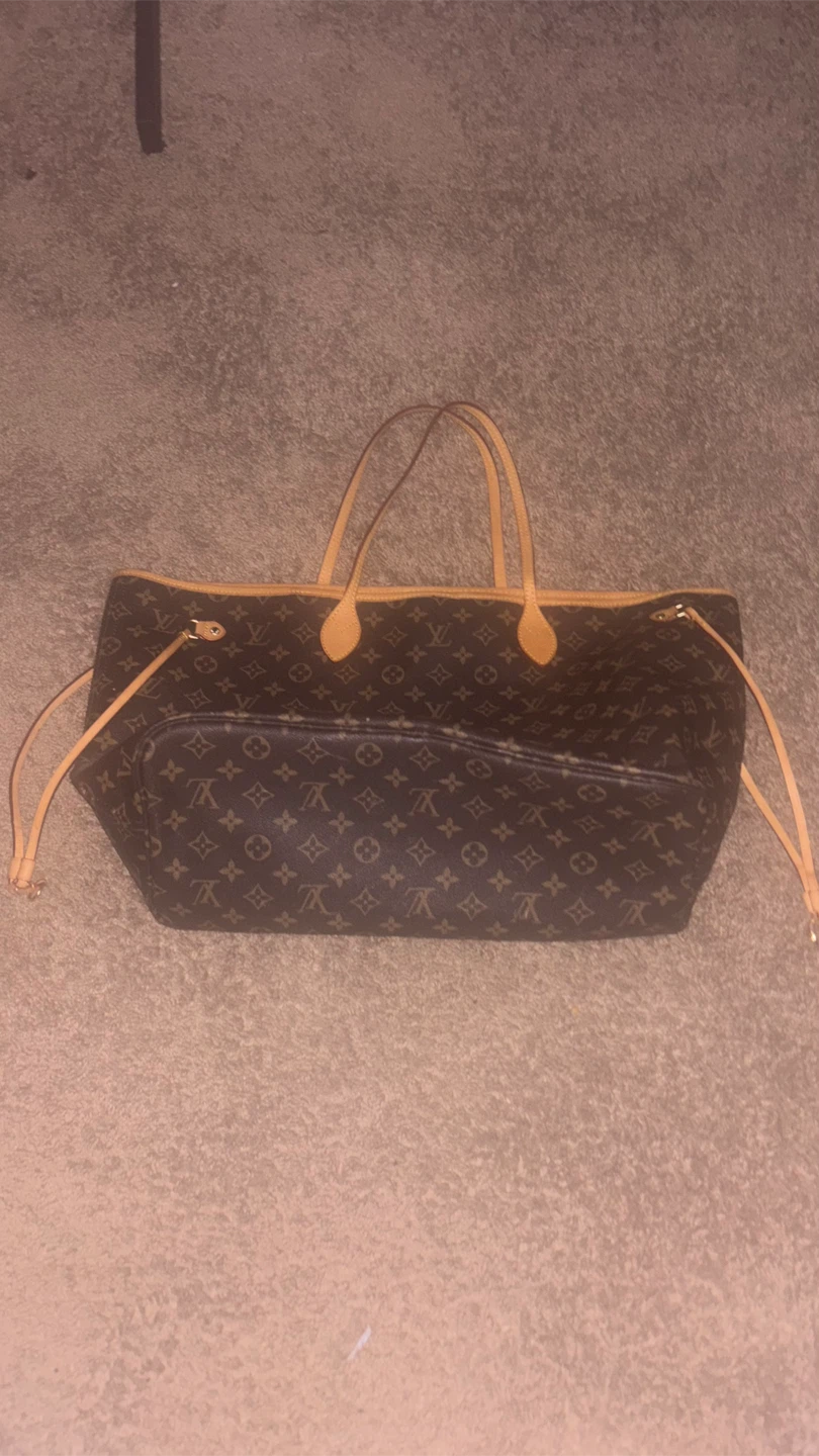 Used Louis Vuitton Monogram Canvas Tote Bag