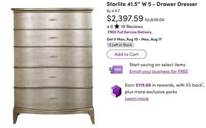 King Bed frame & 5 Drawer Chest - photo 4