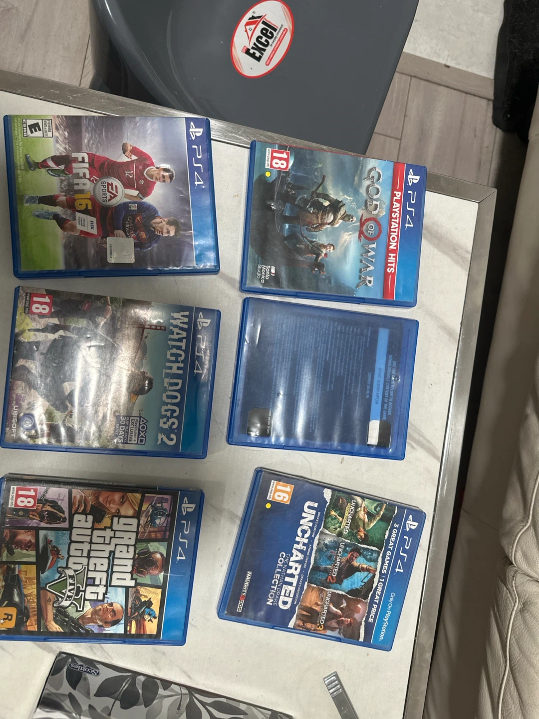 PlayStation 4 Games -, FIFA 16, Watch Dogs, GTA V
