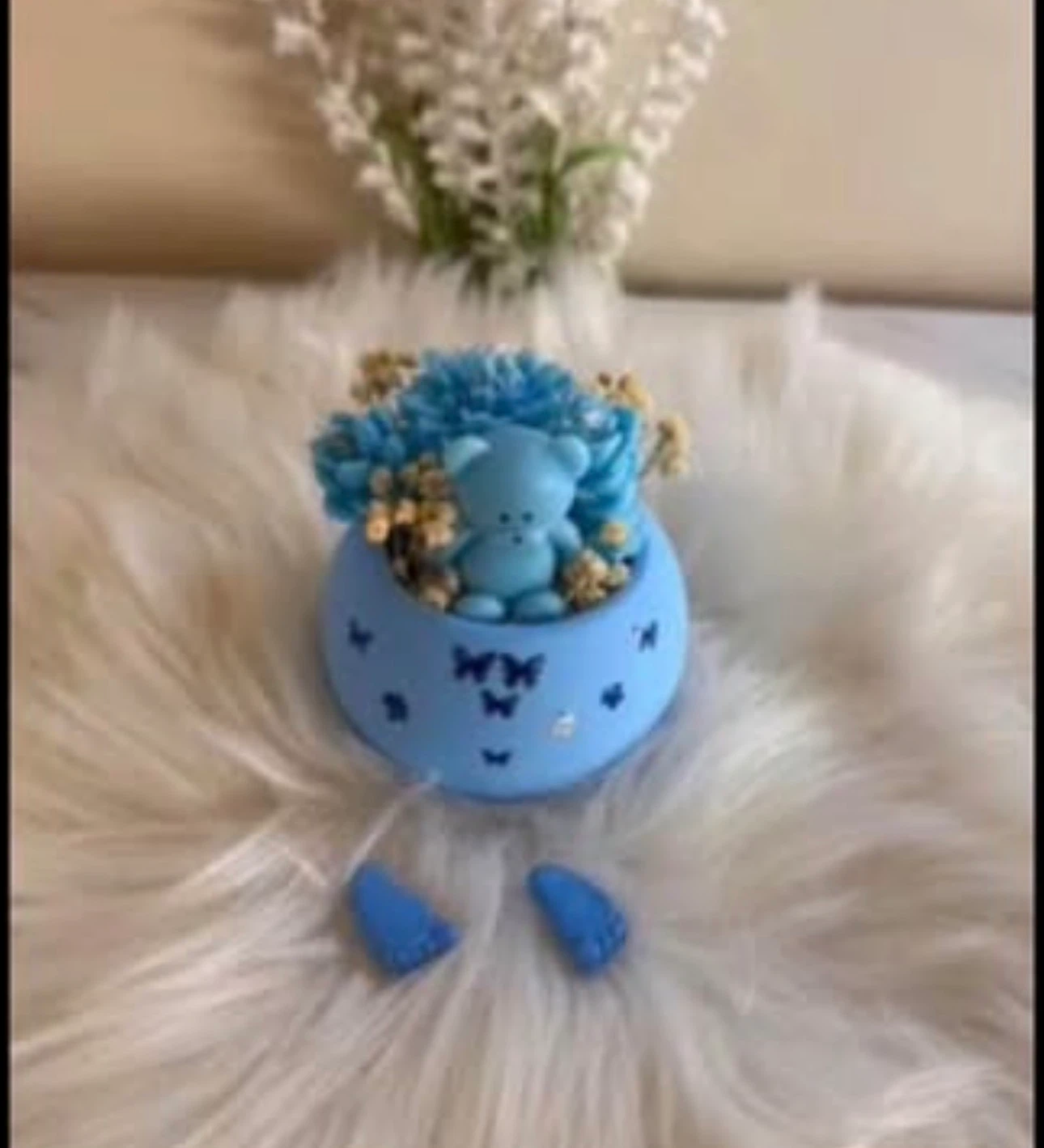 Baby shower favor, custom color