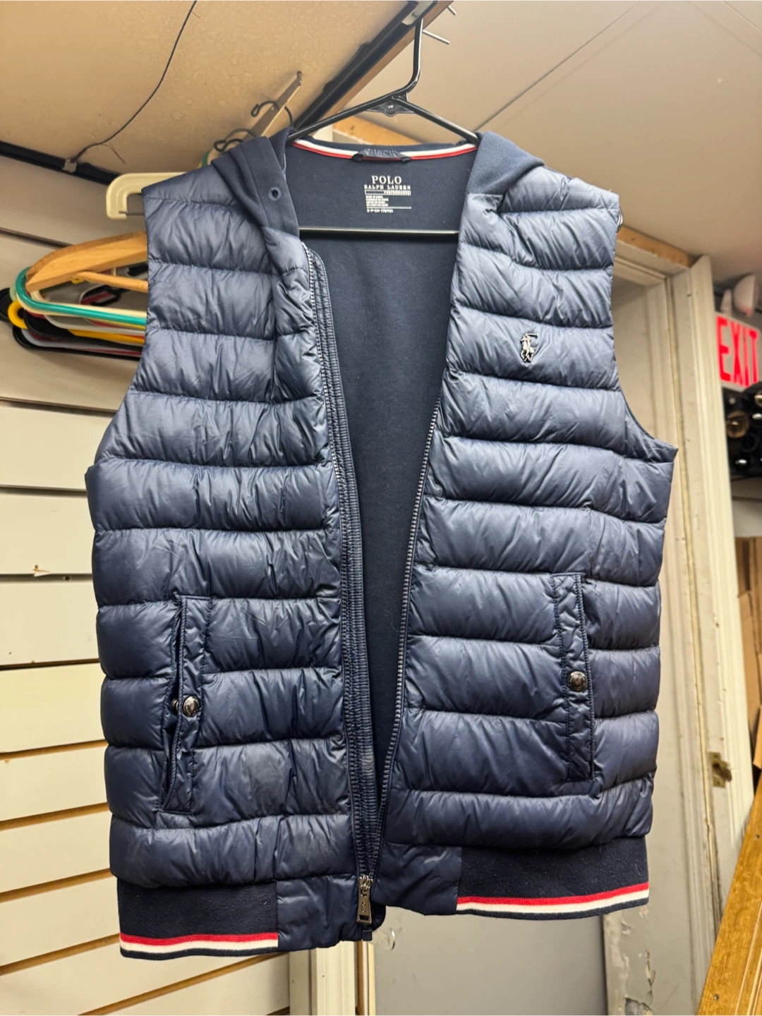 Polo Ralph Lauren Performance Vest - Navy Blue - Size S