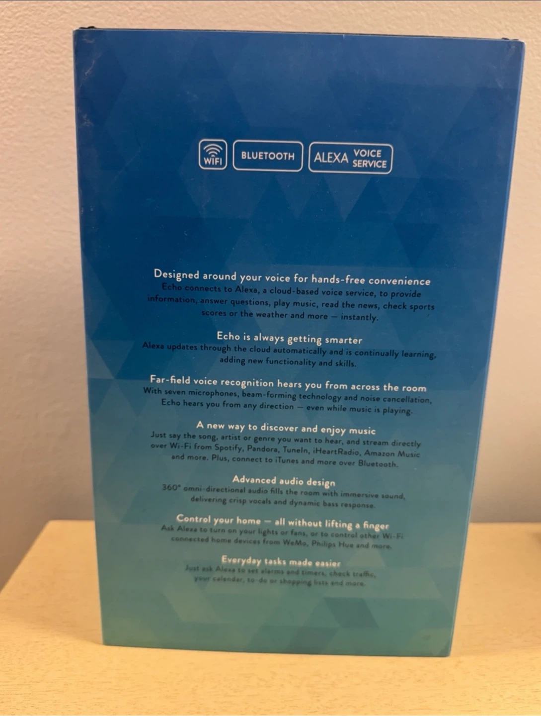 Amazon Echo (1st Gen) Smart Speaker - photo 3