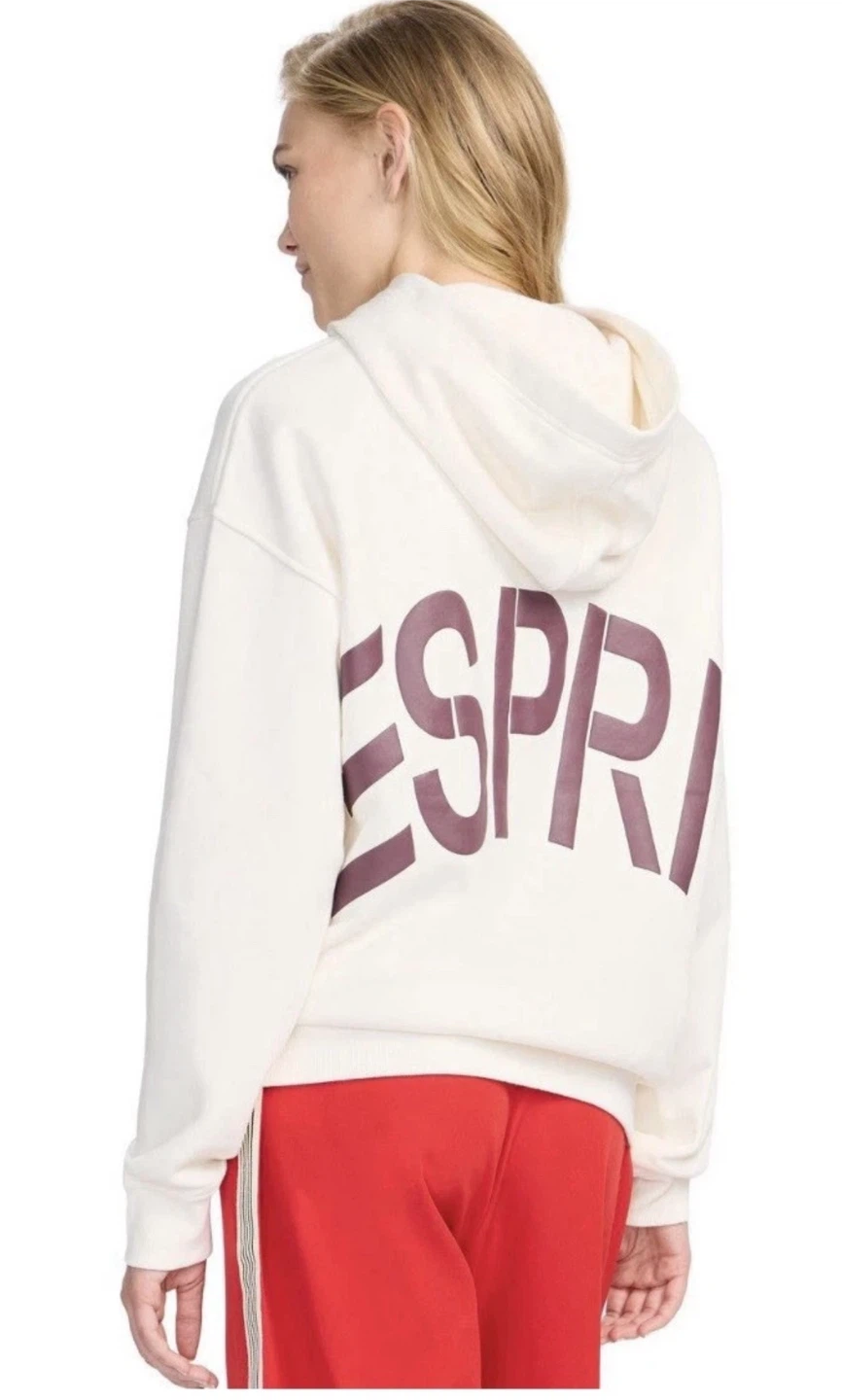 ESPRIT Women’s Oversized Logo Sweatshirt Hoodie,  XS-XL *NWT - photo 3