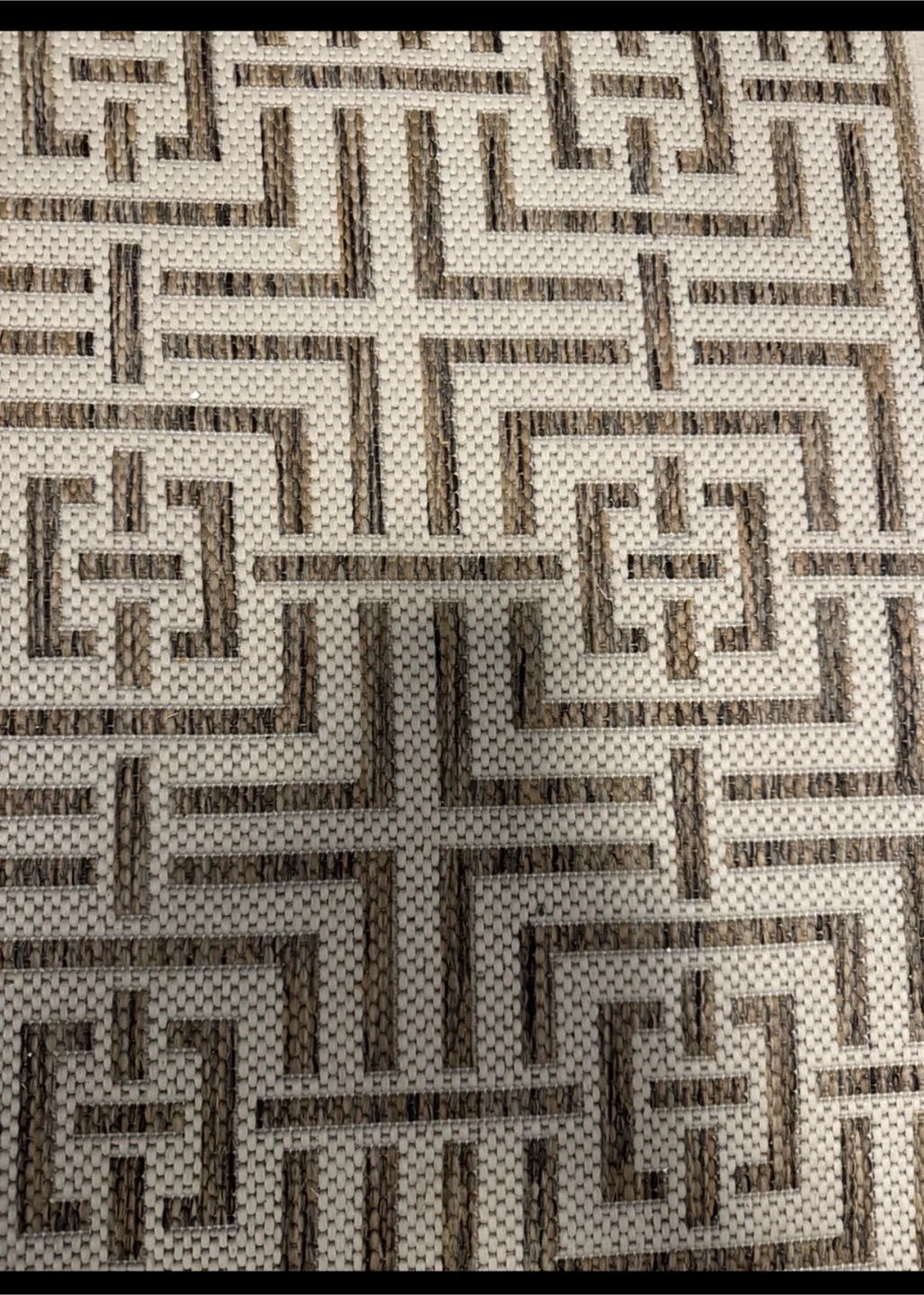 Runner Rug with Geometric Pattern - photo 2